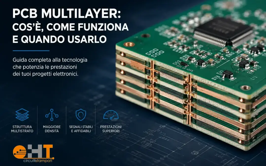 PCB multilayer: cos’è, come funziona e quando usarlo