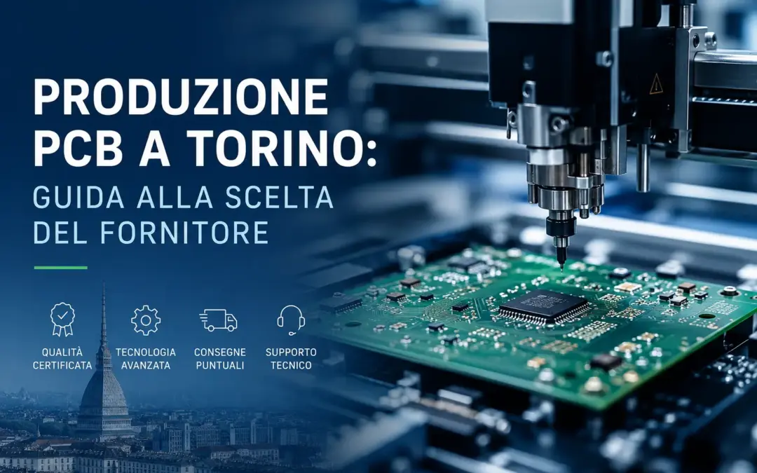 Produzione PCB a Torino: guida alla scelta del fornitore