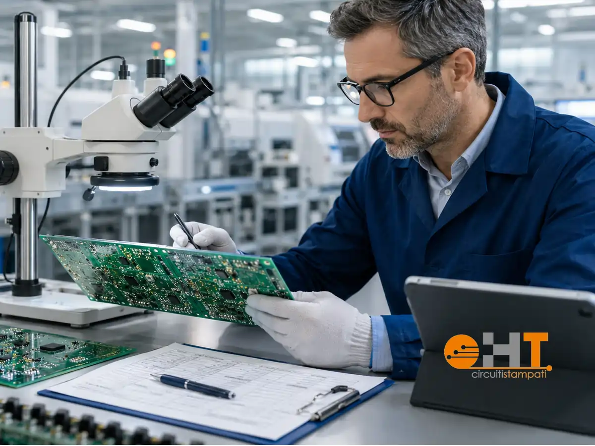 Fornitore PCB Italia Qualificazione Audit Fornitore circuiti stampati in Italia: qualificazione e audit PCB