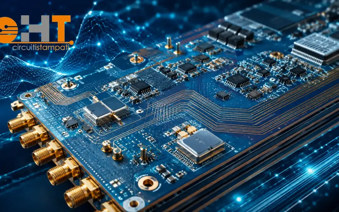 PCB per telecomunicazioni: materiali ad alta frequenza e impedenza controllata