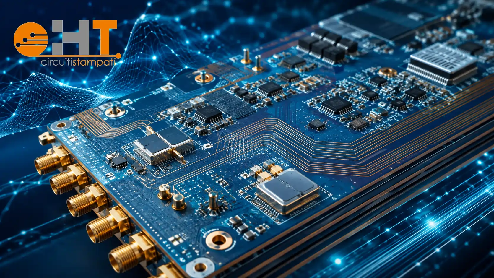 PCB Telecomunicazioni Alta Frequenza Rogers pcb-telecomunicazioni-alta-frequenza-rogers-impedenza-controllata