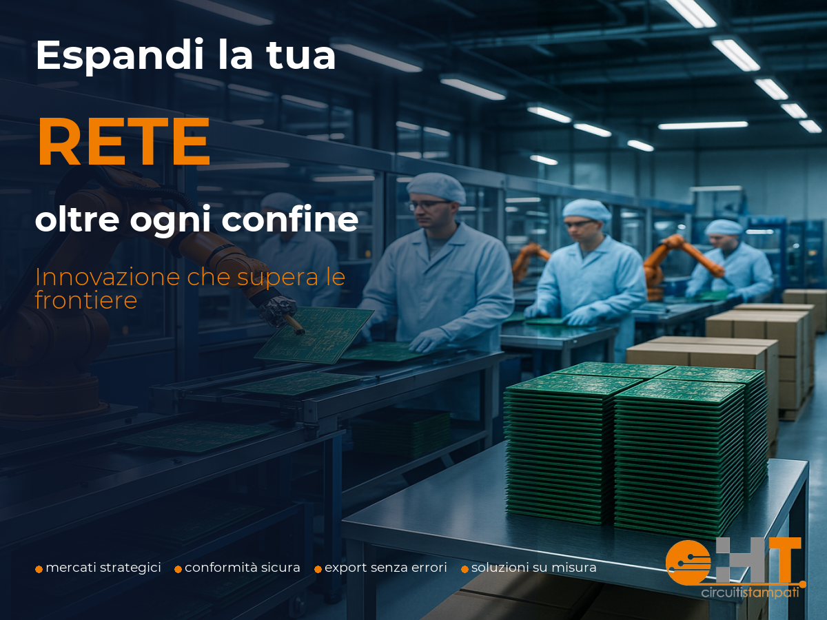 Esportazione PCB dall'Italia: mercati principali e normative doganali