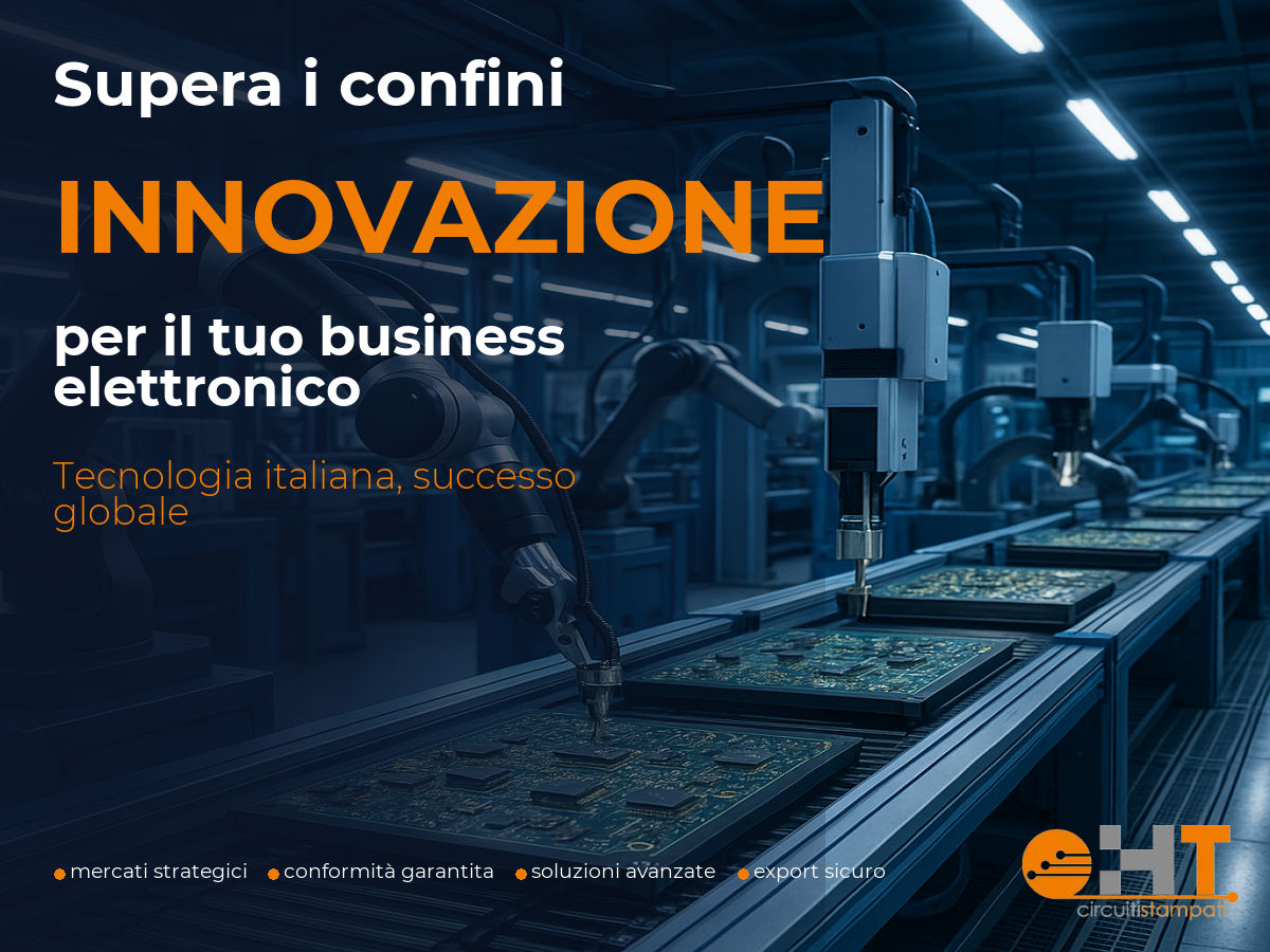 Esportazione PCB dall'Italia: mercati principali e normative doganali