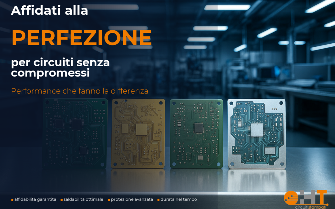 Finitura superficiale dei PCB: HASL, ENIG, OSP e immersion silver a confronto